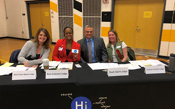 Councilman David Yungmann at Battle of the Books 2019